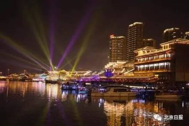穿紫河游船（资料图）图片来源：@常德市文旅广体局