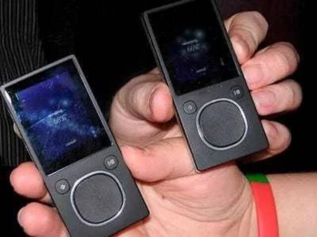 Microsoft Zune|图片来源 business insider