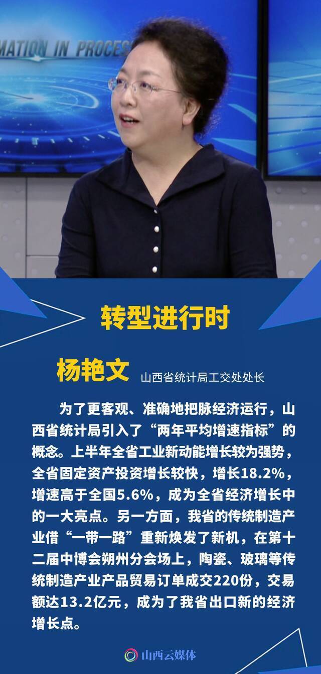 稳中加固，稳中向好！山西经济“期中考”成绩亮眼