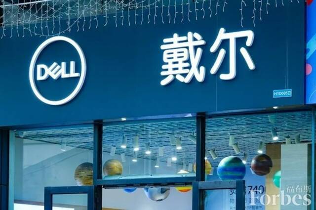 深圳的戴尔专卖店。图片来源：视觉中国