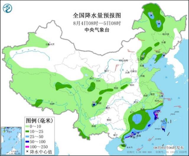 广东福建强降雨连连 江南等地高温持续