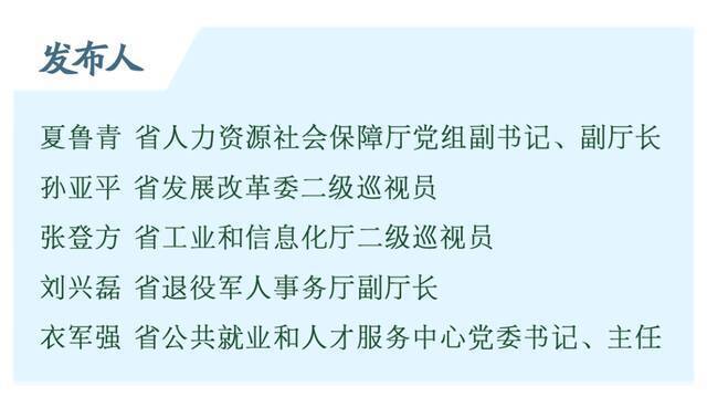 权威发布丨我省打出稳就业、保民生、促发展“组合拳” 推动实现更加充分更高质量就业