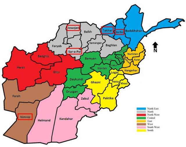一天三城！阿富汗塔利班已拿下五座省会城市