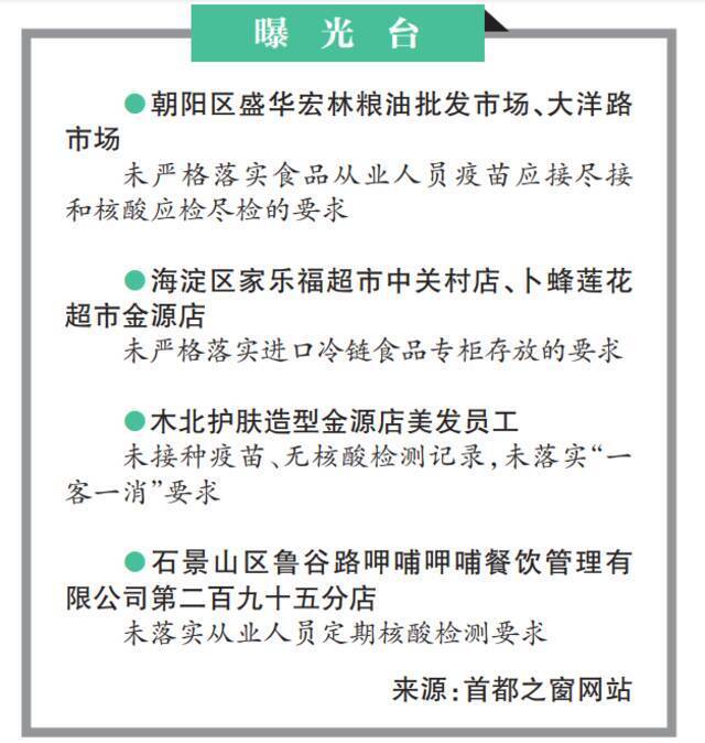 北京加大农贸市场核酸检测频次 新发地重点商户核酸三天一测