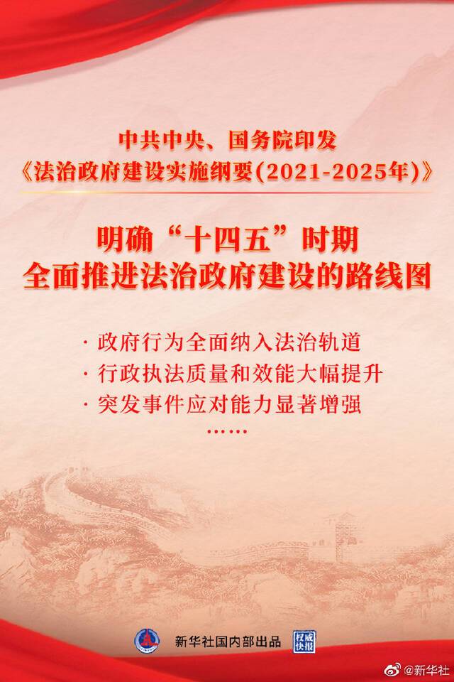 中共中央、国务院：积极推进国家安全、科技创新、反垄断等重要领域立法