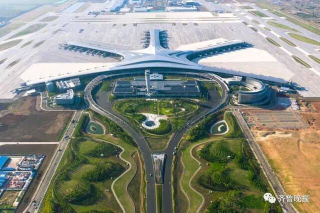 山东首座4F级机场来了！酷似大“海星”，刷脸拎包登机