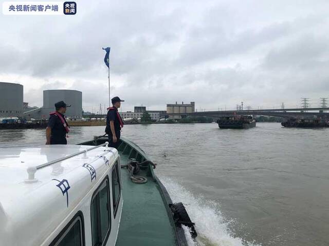 受暴雨影响 京杭运河杭州主城区段禁航