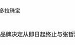 潘多拉珠宝、徐福记、水星家纺、京都念慈庵等多品牌宣布与张哲瀚终止合作