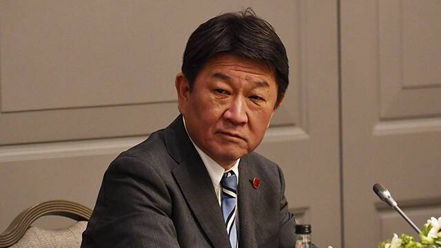 日本外相茂木敏充人民视觉资料图