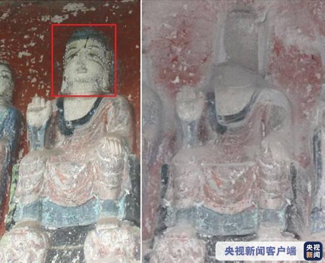 四川广元数尊千年摩崖石刻佛像被盗 警方悬赏5万元征集线索