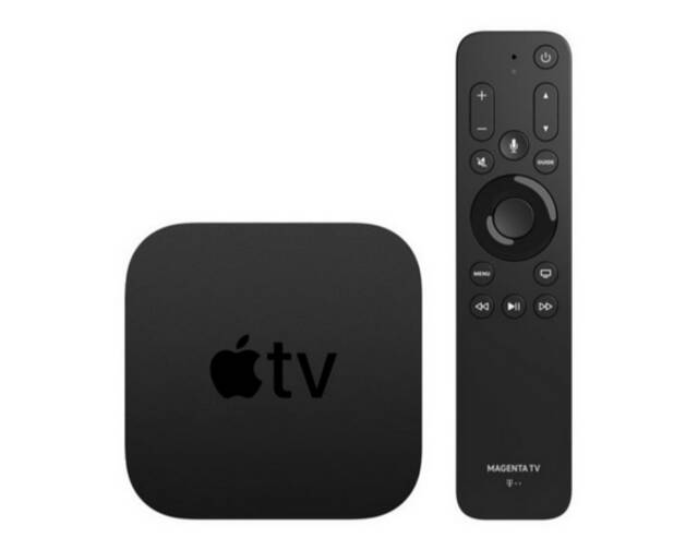 苹果Apple TV支持德国电信的第三方遥控器，产品已通过认证