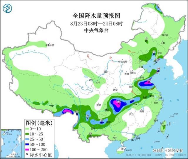 西北黄淮等地将再有强降水 局地有特大暴雨