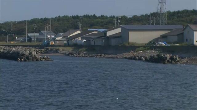 俄男子登岸地北海道标津町图自富士电视台