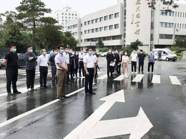 吉林大学开展2021年秋季学期学生返校演练