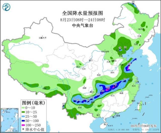 强降雨带南压 湖北湖南等地暴雨如注