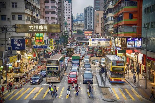 香港街景（资料图）