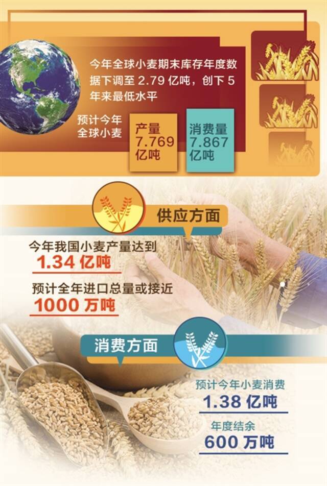 全球小麦供需形势趋紧