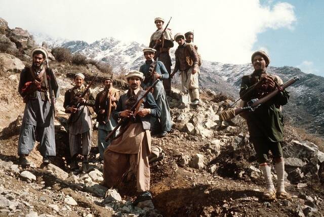 阿富汗反苏游击队资料图