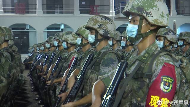 驻香港部队陆海空三军第24次轮换