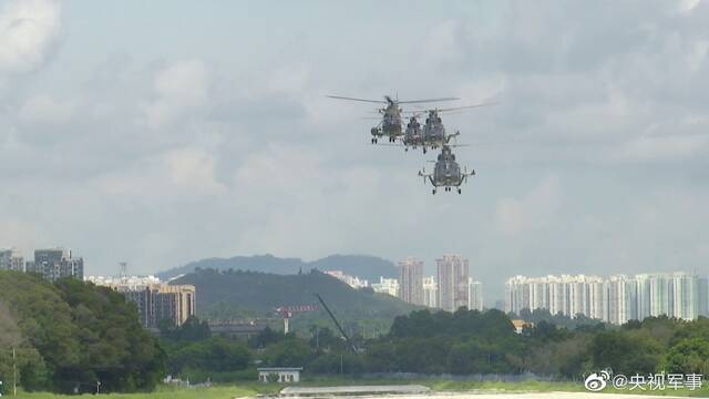 驻香港部队陆海空三军第24次轮换