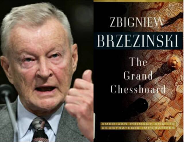 △布热津斯基与其著作《大棋局：美国的首要地位及其地缘战略》（1997）