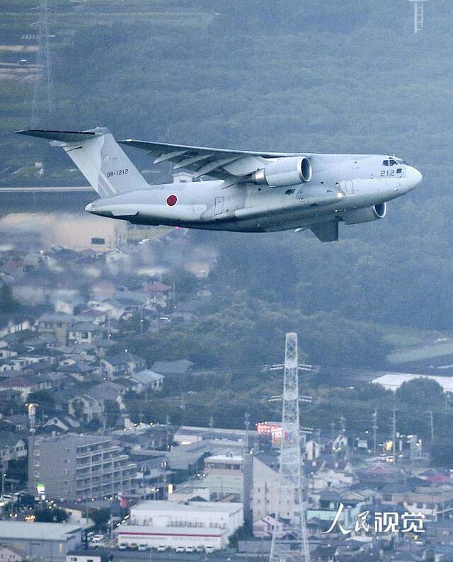 日本航空自卫队前往阿富汗撤侨