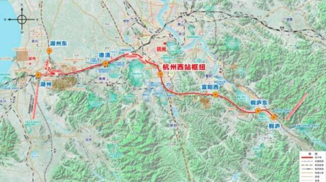 杭州亚运会重点配套项目湖杭铁路富春江特大桥主桥合龙