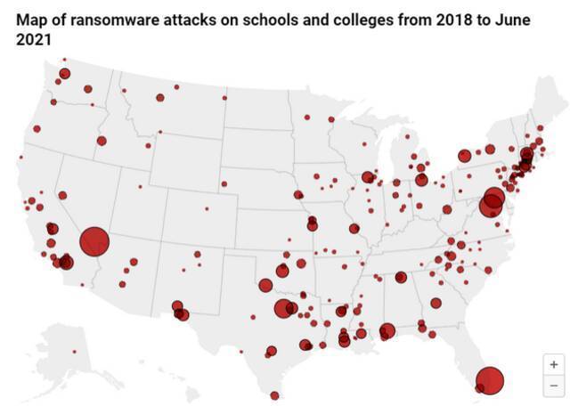 2020年美国学校因勒索软件攻击损失66亿美元