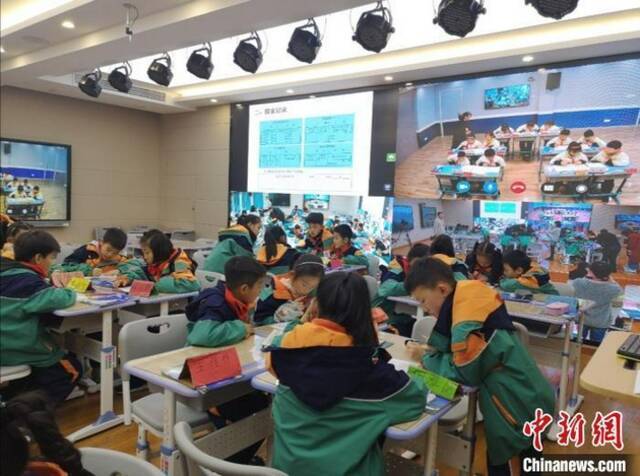 资料图：浙江一小学的课堂。童笑雨摄