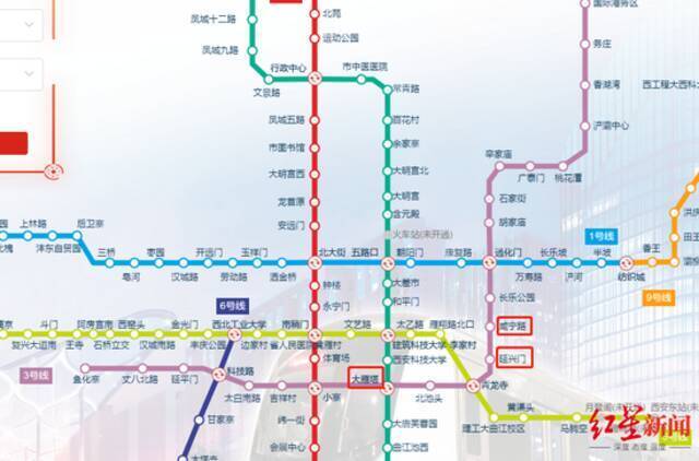 ↑西安地铁运营分公司情况说明显示，拖拽事件发生在地铁进入大雁塔站之前。