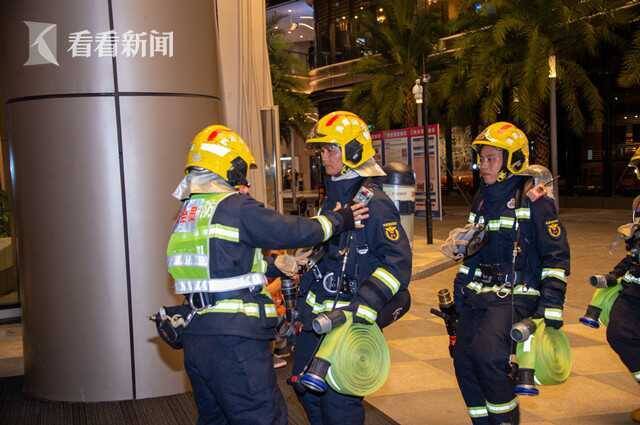 视频｜海南消防举行高层建筑灭火救援实战效能演练