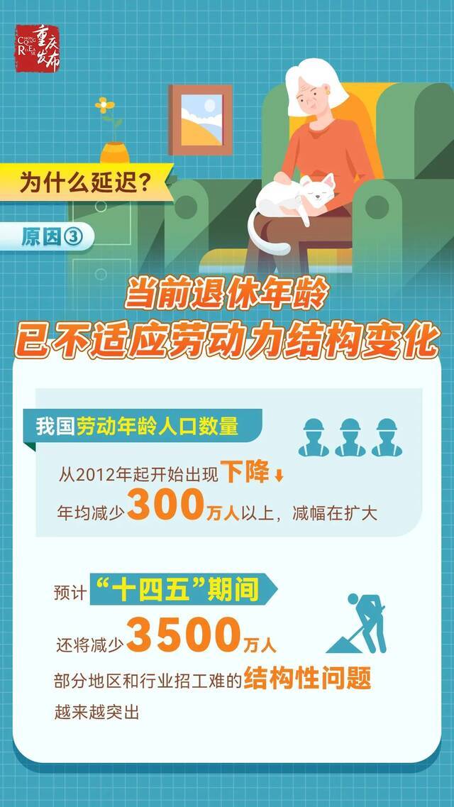 为什么延迟法定退休年龄？