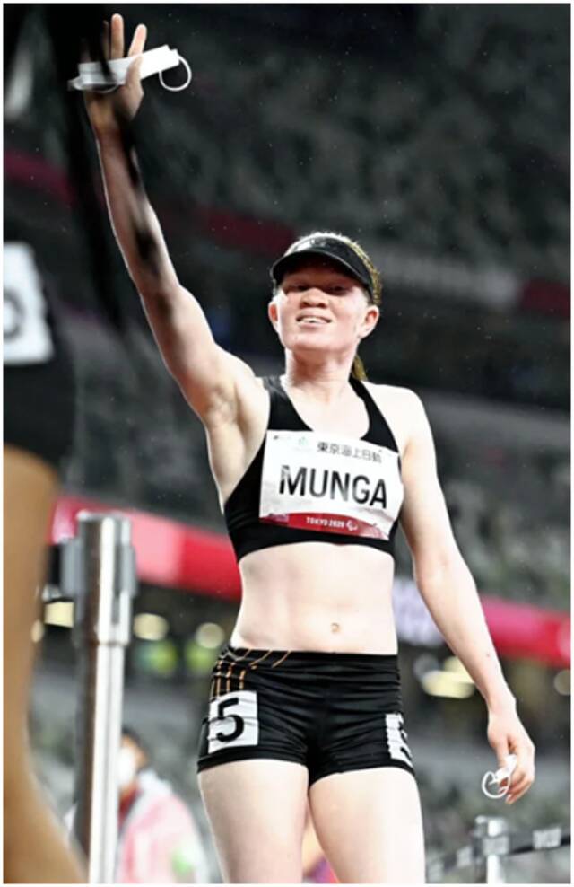 患白化病东京残奥运动员：非洲很多白化病患者器官被贩卖，我站上赛场为给患者勇气