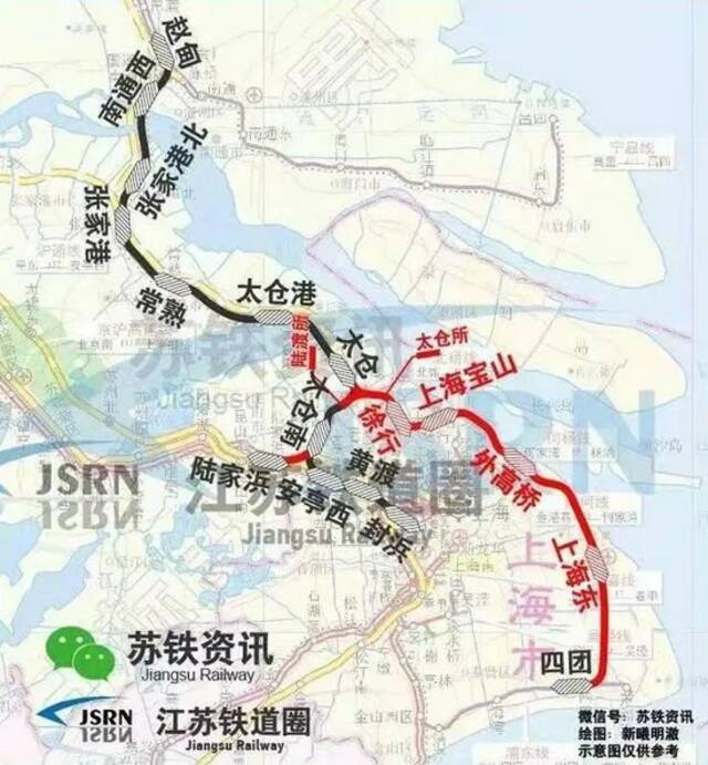 直达浦东！沪苏通铁路二期获批，正线设6座车站，时速200公里