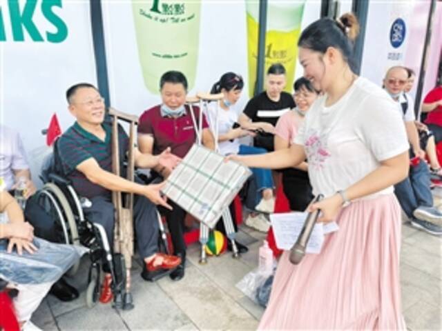 海口举办第十一届残疾人健身周活动