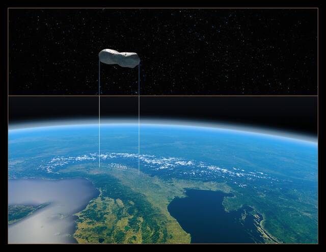 欧洲南方天文台甚大望远镜获得迄今为止小行星Kleopatra最清晰图像