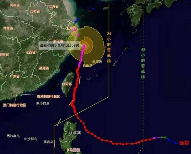 受台风“灿都”影响 上海迪士尼闭园 多条地铁停运