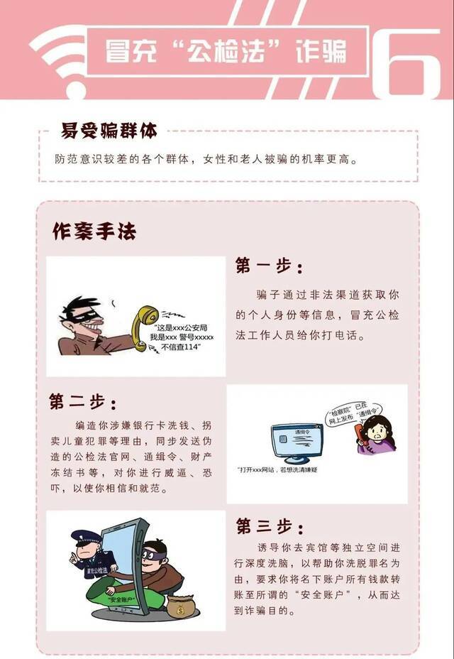 这份《防范电信网络诈骗宣传手册》请查收~