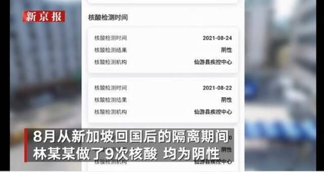 莆田157例！疑似“1号病例”质疑检测结果：先检出阳性 两天后又变阴性？