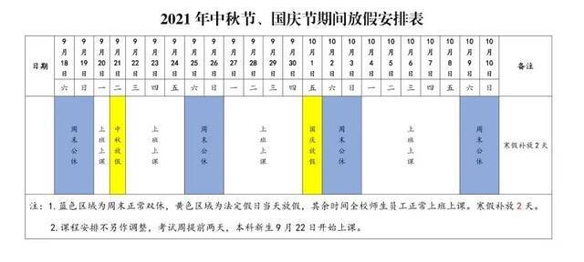 防疫不停歇！厦大关于调整2021年中秋节、国庆节假期安排来啦