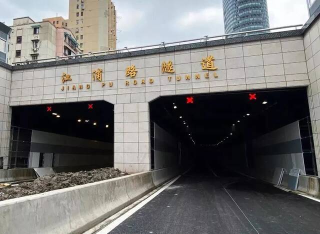 上海江浦路隧道将于30日晚试通车 配套交通组织方案公布