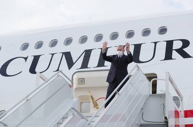 △土耳其总统埃尔多安29日访问俄罗斯图片来源：土耳其当地媒体
