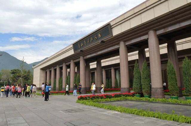 北京香山革命纪念馆外景（2019年9月13日摄）。新华社记者任超摄