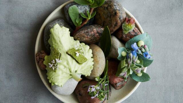 诺马餐厅菜品，食材主打有机农产品。（诺马餐厅供图）