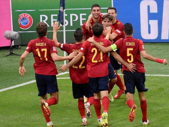 西班牙男足击败意大利队进入欧洲国家联赛决赛