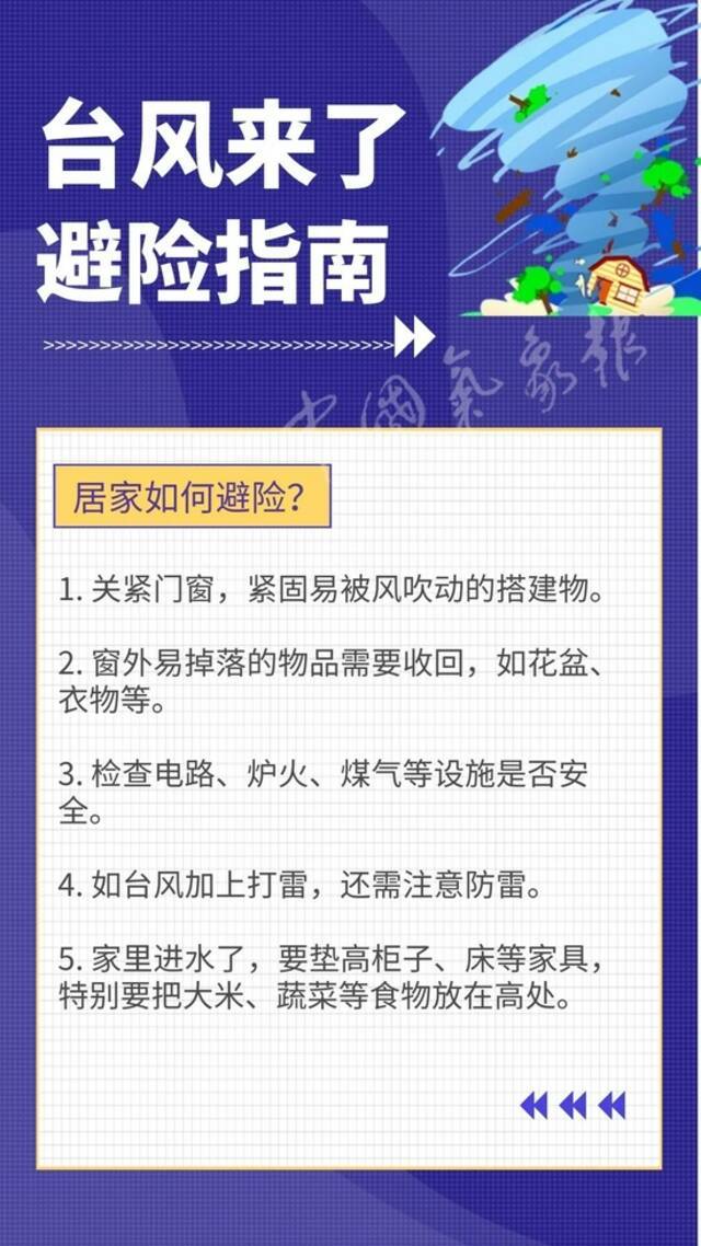 台风蓝色预警！中国气象局启动四级应急响应