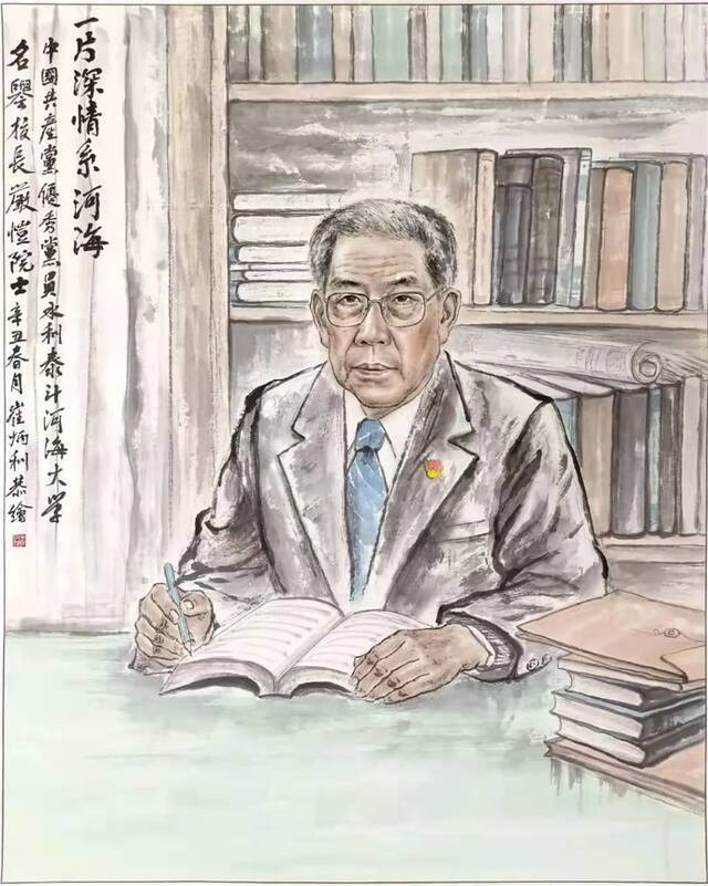 河海师生校友庆祝中国共产党建党100周年主题书画作品，超赞！