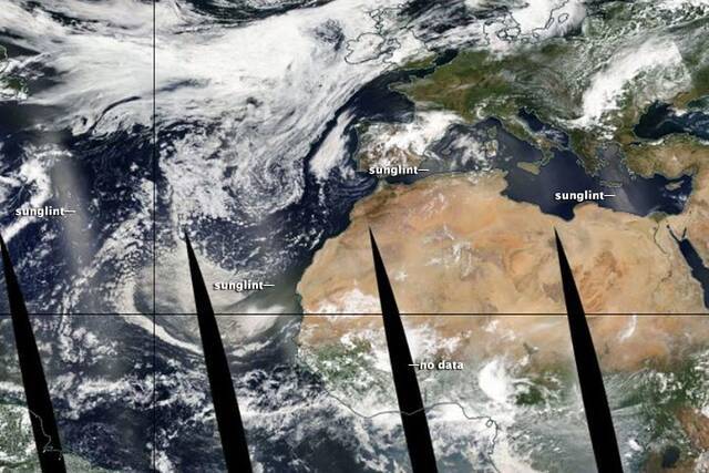 太阳光的科学：镜面反射效应与天气现象之间的联系