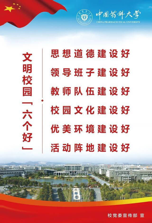 争创文明典范城市，药大人在行动