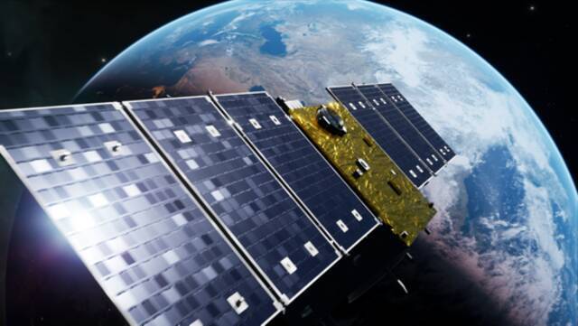 ▲太阳探测科学技术试验卫星模拟高清图。图/新华社
